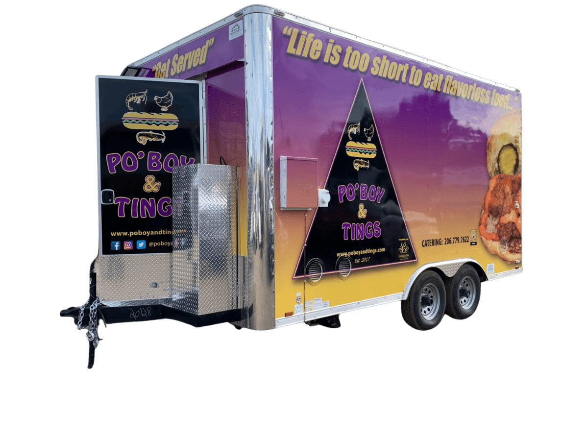 custom food trailers Portland