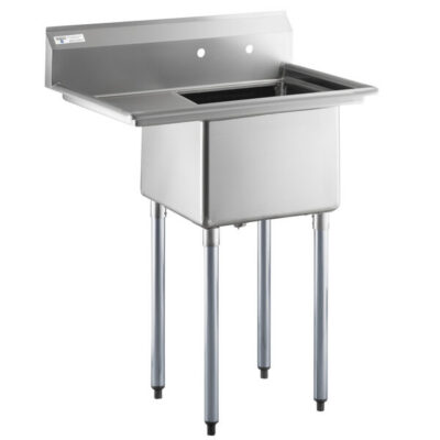 Prep Sink with a drain board