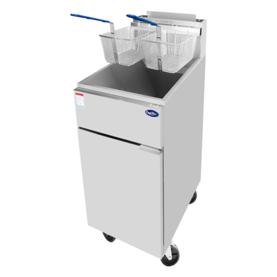 One 40 lb. 2 Basket Fryer
