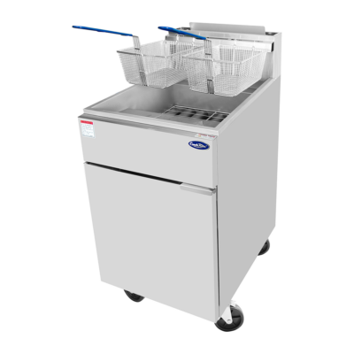 One 75lbs. 2 basket Fryer