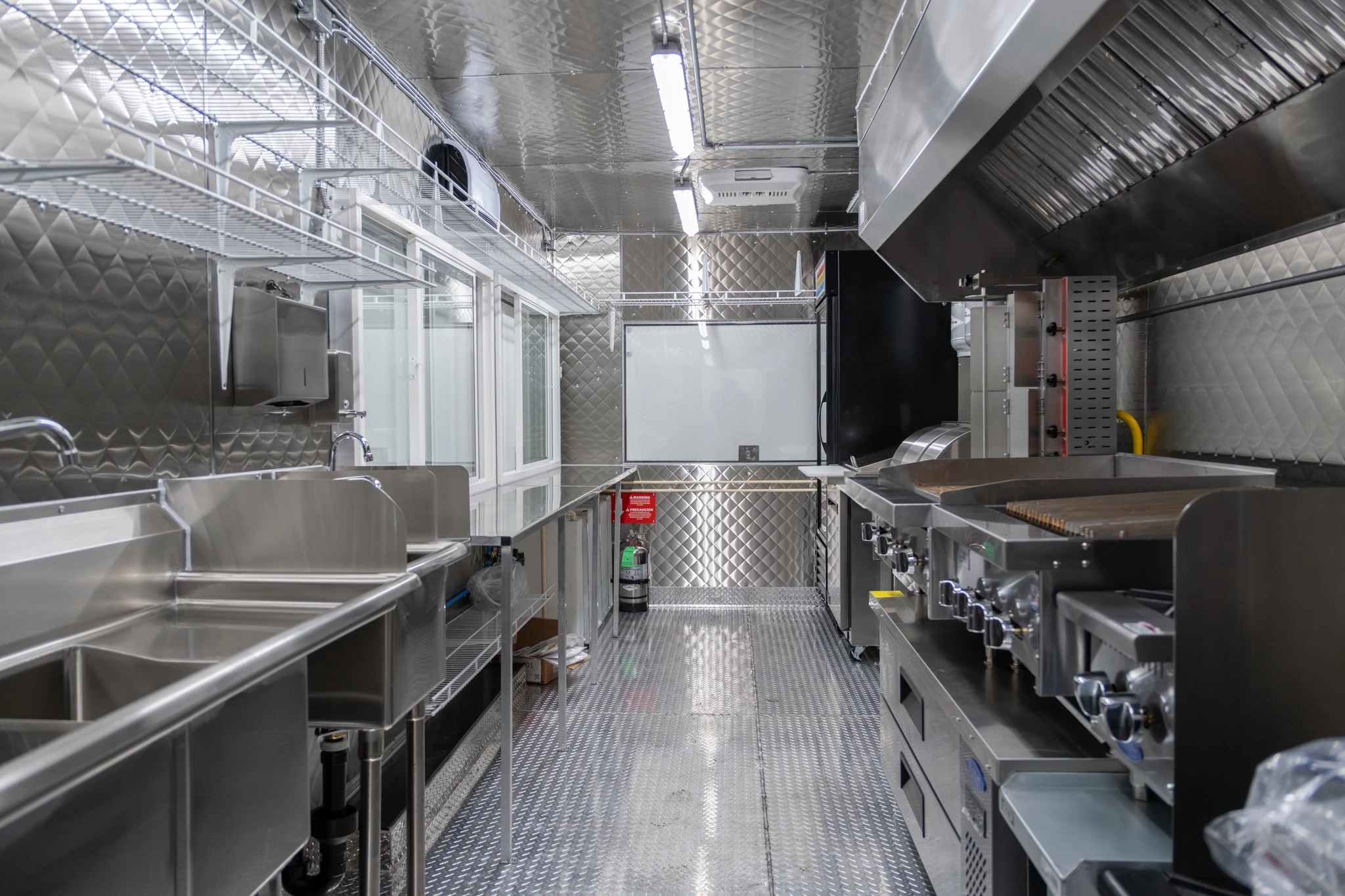 Mobile food trailer customized for restaurants, catering, and street food businesses in California
